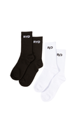 Crew Socks 2 pack + Free pouch