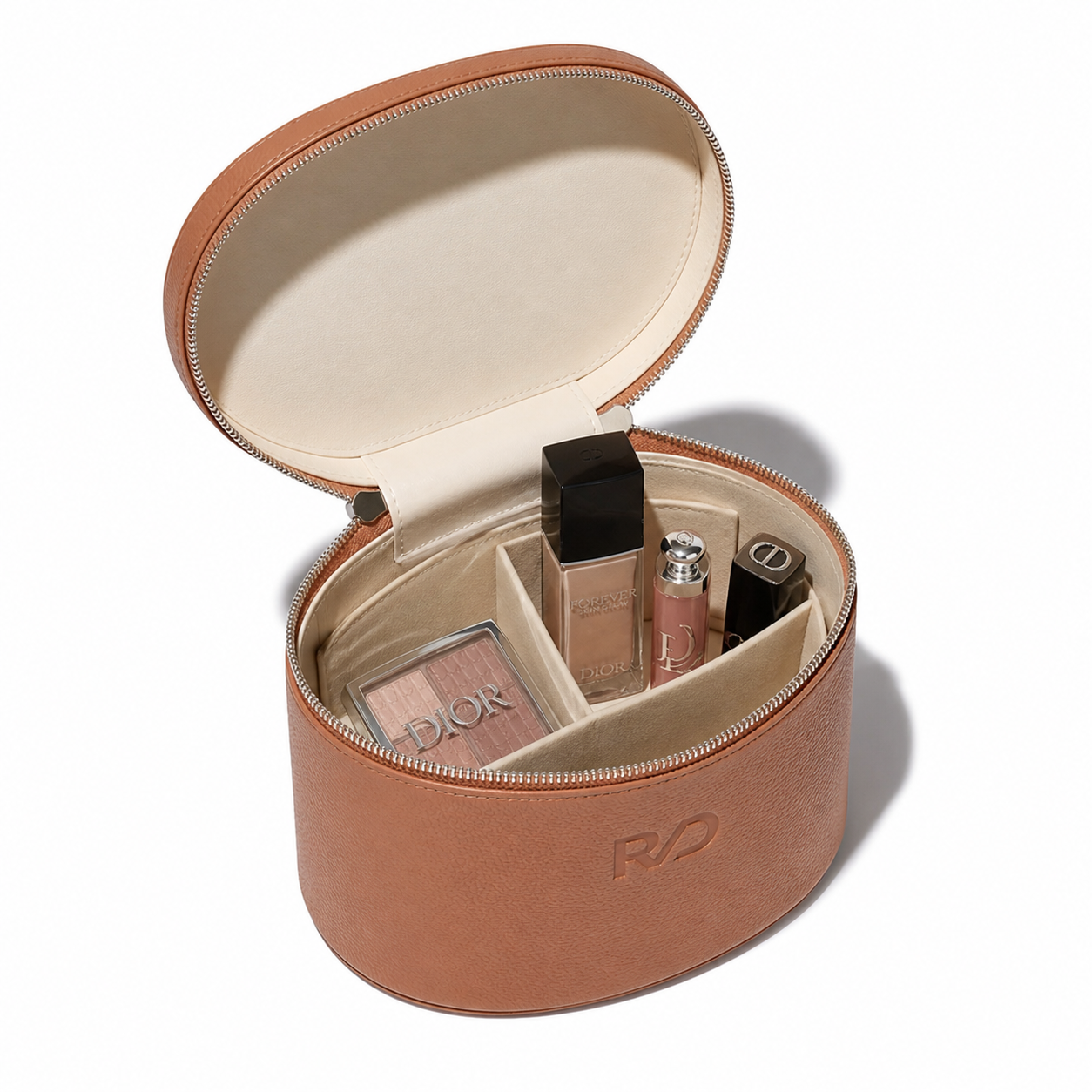 The RYD Large Vanity Case - Brown