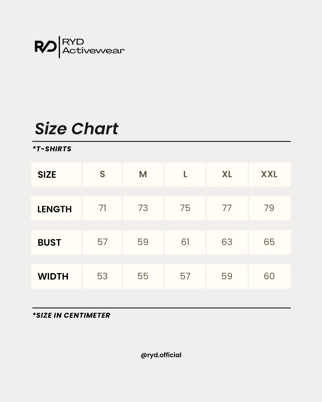 Born To RYD T-shirt (Oversized)