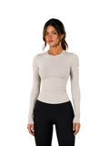 SoftCore Crew Neck Long Sleeve - Sand
