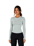 SoftCore Crew Neck Long Sleeve - Soft Green
