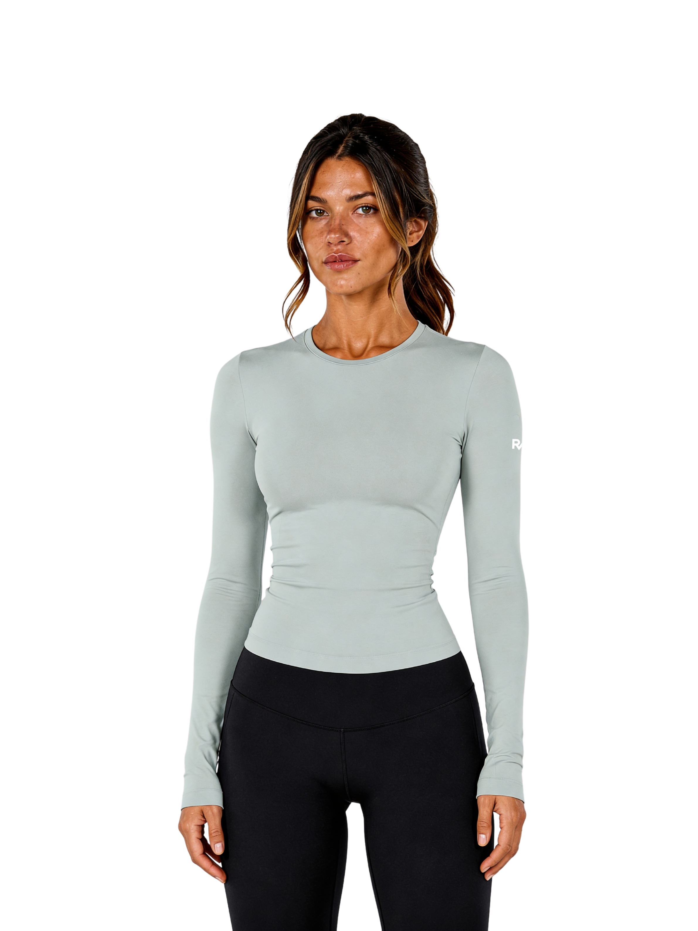 SoftCore Crew Neck Long Sleeve - Soft Green