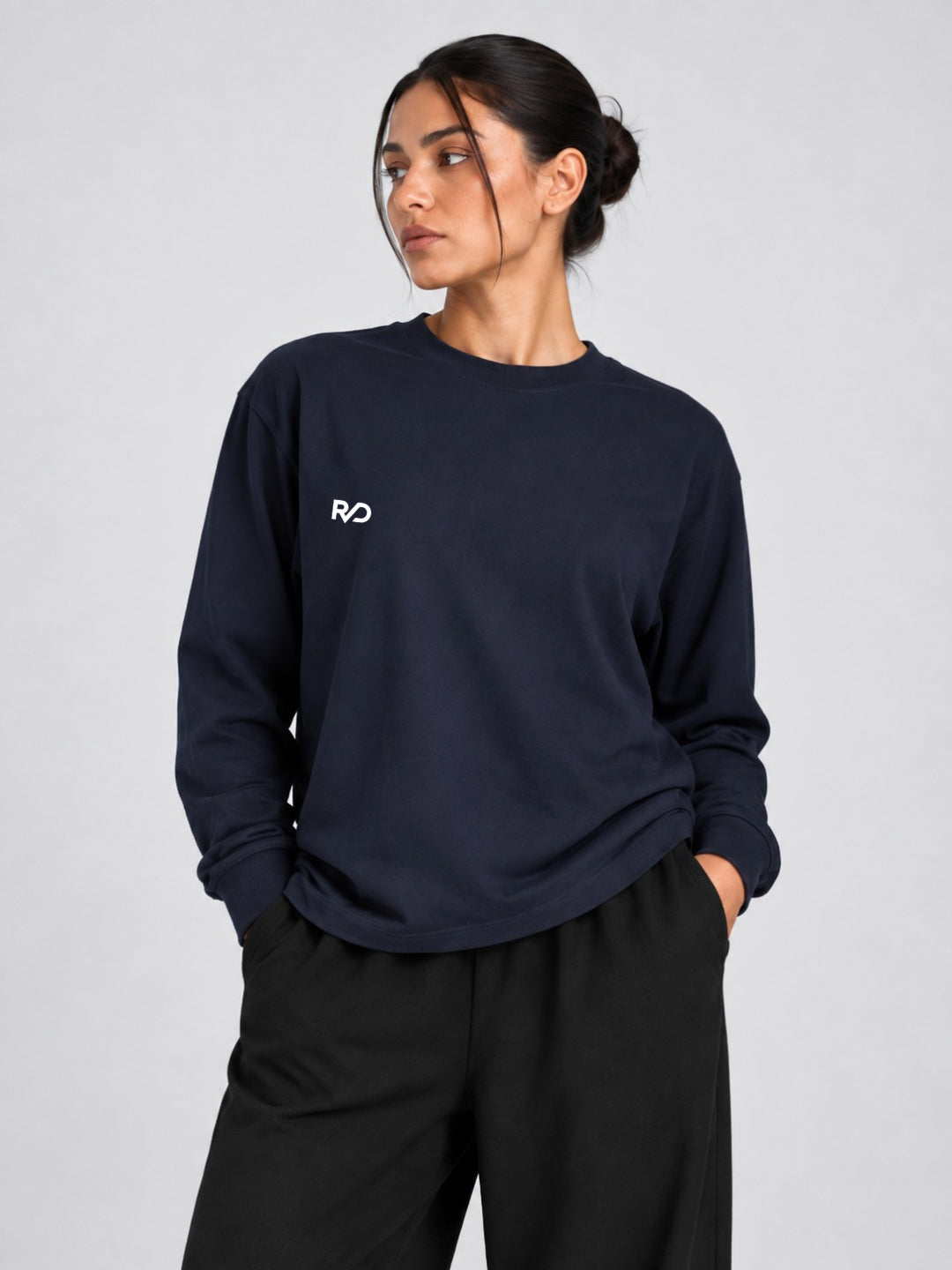 CLASSIC OVERSIZED LIGHTWEIGHT LONG SLEEVE TOP