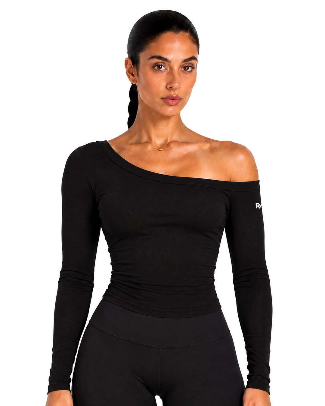 Off-Shoulder Long Sleeve Top