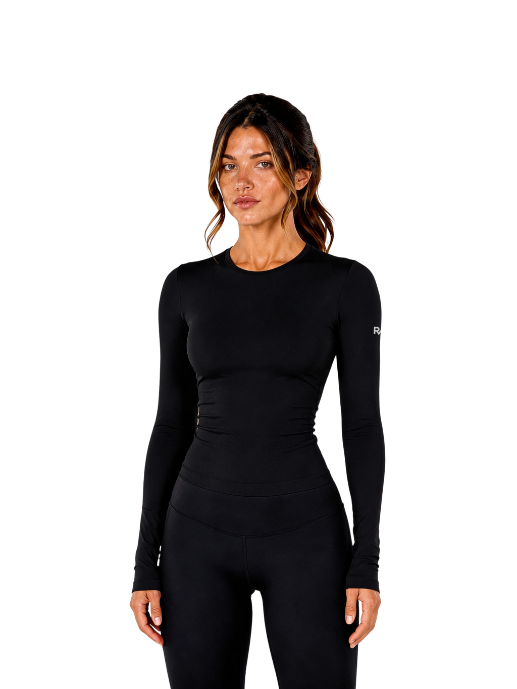 SoftCore Crew Neck Long Sleeve - Black