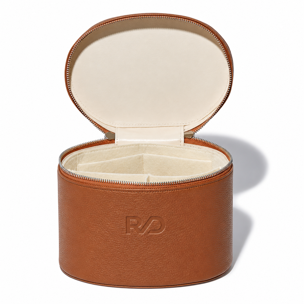 The RYD Large Vanity Case - Brown
