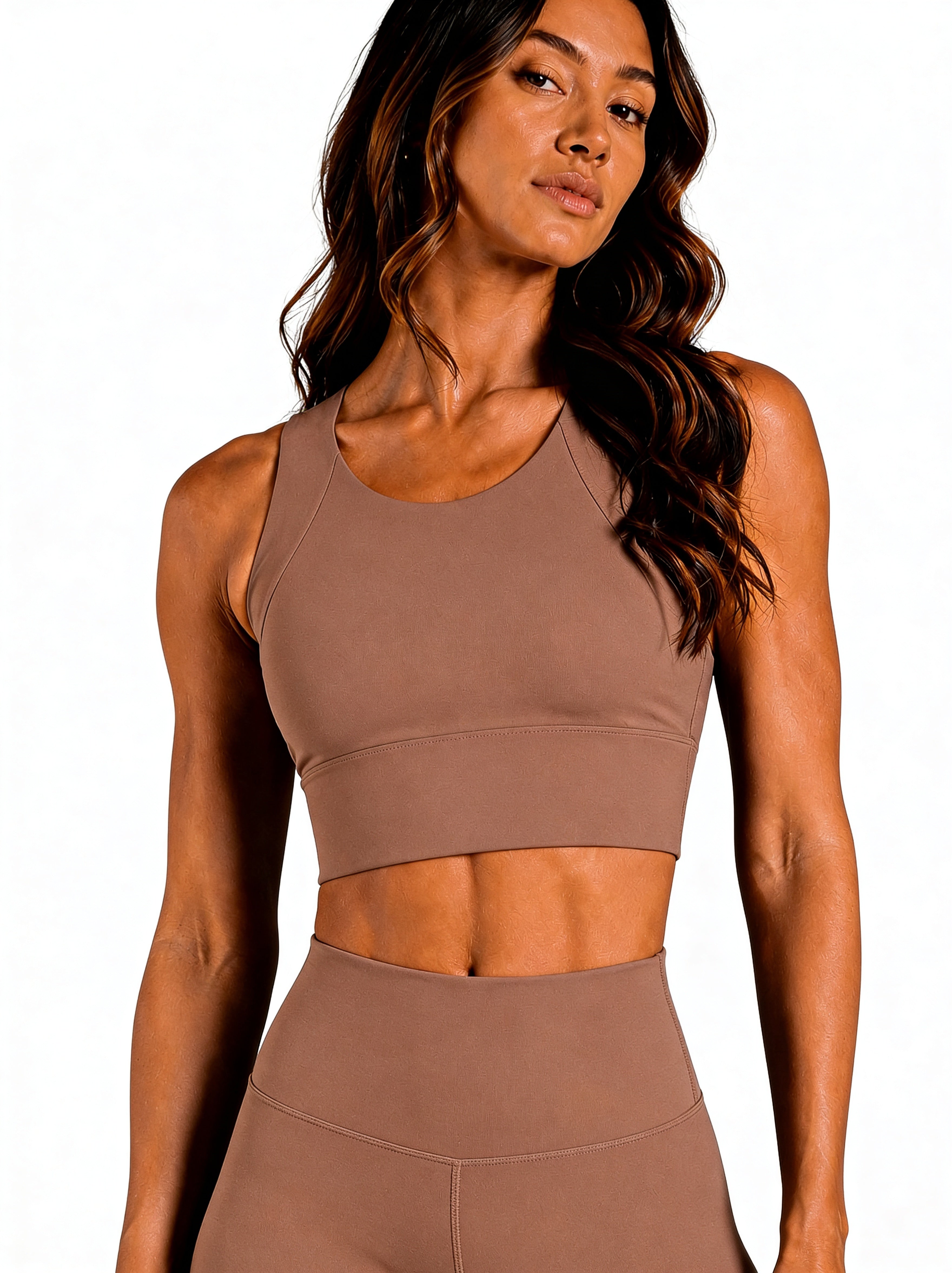 PowerMove Bra - Roasted Cashew